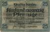 Dippoldiswalde - Amtshauptmannschaft -  - 31.12.1918 - 25 Pfennig 