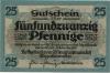 Dippoldiswalde - Amtshauptmannschaft - - 31.12.1918 - 25 Pfennig