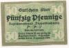 Dippoldiswalde - Amtshauptmannschaft - - 31.12.1920 - 50 Pfennig 