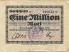 Dirlewang - Marktgemeinde - 10.8.1923 - 1 Million Mark 