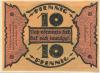 Doberan (Bad) - Stadt - - 31.12.1921 - 10 Pfennig 