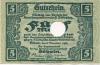Döbeln - Amtshauptmannschaft - 8.11.1918 - 5 Mark 