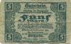 Döbeln - Amtshauptmannschaft - 8.11.1918 - 5 Mark 