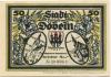 Döbeln - Stadt - 1.9.1921 - 30.9.1921 - 50 Pfennig 