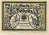 Döbeln - Stadt - 1.9.1921 - 30.9.1921 - 50 Pfennig 