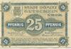 Dömitz - Sparkasse der Stadt - 1.6.1920 - 25 Pfennig 