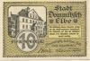 Dommitzsch - Stadt - 15.11.1920 - 10 Pfennig 