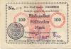 Donauwörth - Stadt - November 1923 - 100 Milliarden Mark 