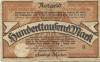 Dortmund und Hörde - Städte und Kreise - 14.7.1923 - 1.8.1923 - 100000 Mark