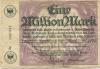 Dortmund und Hörde - Städte und Kreise - 9.8.1923 - 1 Million Mark 