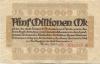 Dortmund und Hörde - Städte und Kreise - 15.8.1923 - 5 Millionen Mark 