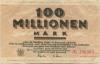 Dortmund und Hörde - Städte und Kreise - 24.9.1923 - 100 Millionen Mark 