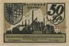 Dortmund und Hörde - Städte und Kreise - 15.5.1919 - 50 Pfennig 