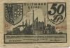 Dortmund und Hörde - Städte und Kreise - 15.5.1919 - 50 Pfennig 