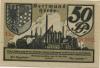 Dortmund und Hörde - Städte und Kreise - 15.5.1919 - 50 Pfennig 