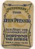 Dortmund und Hörde - Städte und Kreise - 1.7.1920 - 10 Pfennig 