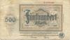 Dortmund und Hörde - Städte und Kreise - 20.9.1922 - 500 Mark 