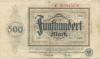 Dortmund und Hörde - Städte und Kreise - 20.9.1922 - 500 Mark 
