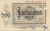 Dortmund und Hörde - Städte und Kreise - 20.9.1922 - 500 Mark 