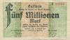 Dresden - Stadt - 27.8.1923 - 5 Millionen Mark 