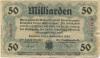Dresden - Stadt - 1.11.1923 - 50 Milliarden Mark 