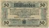 Dresden - Stadt - 1.11.1923 - 50 Milliarden Mark 