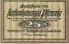 Dresden-Neustadt - Amtshauptmannschaft - - 31.12.1921 - 25 Pfennig 