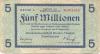 Dresden-Neustadt - Amtshauptmannschaft - 25.8.1923 - 5 Millionen Mark 