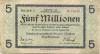 Dresden-Neustadt - Amtshauptmannschaft - 25.8.1923 - 5 Millionen Mark