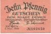 Düben - Stadt - 1.11.1919 - 10 Pfennig 