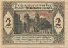 Dülmen - Stadt - 1.12.1921 - 2 Mark 