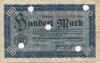Düsseldorf - Provinzialverband der Rheinprovinz - 20.10.1918 - 1.2.1919 - 100 Mark 