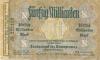 Düsseldorf - Landesbank der Rheinprovinz - 20.10.1923 - 50 Milliarden Mark 