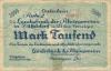 Düsseldorf - Landesbank der Rheinprovinz - 2.10.1922 - 1000 Mark 