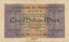 Düsseldorf - Landesbank der Rheinprovinz - 3.8.1923 - 1 Million Mark 