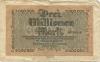 Düsseldorf - Landesbank der Rheinprovinz - 20.8.1923 - 3 Millionen Mark 