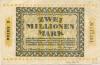 Düsseldorf - Landesbank der Rheinprovinz - 1.9.1923 - 2 Millionen Mark 