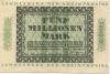 Düsseldorf - Landesbank der Rheinprovinz - 1.9.1923 - 5 Millionen Mark 