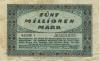 Düsseldorf - Kreis - 29.8.1923 - 5 Millionen Mark 