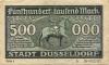 Düsseldorf - Stadt - 15.7.1923 - 500000 Mark 