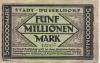 Düsseldorf - Stadt - 21.8.1923 - 5 Millionen Mark 