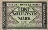 Düsseldorf - Stadt - 21.8.1923 - 5 Millionen Mark 