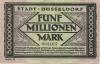 Düsseldorf - Stadt - 21.8.1923 - 5 Millionen Mark 