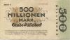 Düsseldorf - Stadt - 20.9.1923 - 500 Millionen Mark 