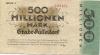 Düsseldorf - Stadt - 20.9.1923 - 500 Millionen Mark 