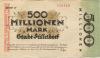 Düsseldorf - Stadt - 20.9.1923 - 1.4.1924 - 500 Millionen Mark 