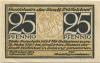 Düsseldorf - Stadt - 1.11.1918 - 31.3.1920 - 25 Pfennig 
