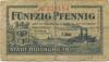 Duisburg - Stadt - 18.10.1919 - 50 Pfennig 