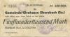 Ebersbach - Sparkasse - 3.8.1923 - 500000 Mark 