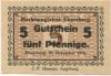 Ebersberg - Markt - 15.12.1916 - 5 Pfennig 